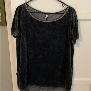Free people velvet tee